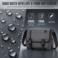 Sac bandoulière tendance et jeune, style streetwear, sac à bandoulière grande capacité, sac messager