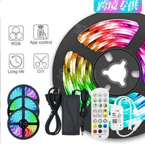 Tira de luces <span class=keywords><strong>LED</strong></span> inteligente de 5m, 10m, 15M, <span class=keywords><strong>wifi</strong></span>, Alexa, Google Home, compatible con aplicación remota, sincronización de música, 12V - Product Image 5