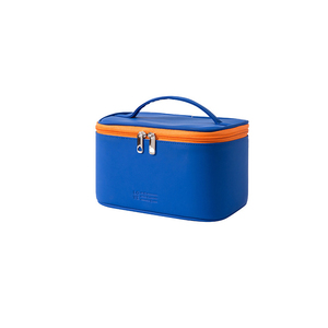 Sac de rangement cosmétique à fermeture éclair à pois, en polyester, pour voyage, maquillage, pour femmes, modèle <span class=keywords><strong>MK</strong></span>-010, directement de l'usine - Product Image 5