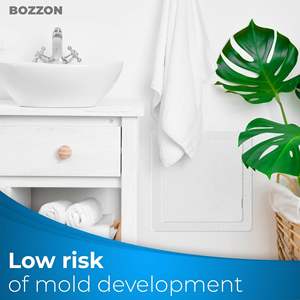 Panneau d'accès moderne en plastique blanc 22x22 pouces pour grille de plafond en cloison sèche, cache-plaque ignifuge encastrable, Bozzon D0100H5A2BX - Product Image 6