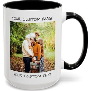Taza de Café de Cerámica Personalizada con Foto, Texto o Logotipo, Taza de Té con Imagen o Mensaje, Vajilla de Vidrio Hecha en China - Product Image 1