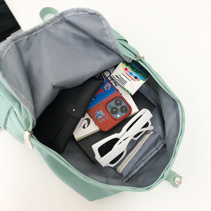 Mochila para Portátil <span class=keywords><strong>Himawari</strong></span> 2023 9018 Vintage de 14 Pulgadas con Puerto de Carga USB, Impermeable, Estilo Inglés, Capacidad de 20-35L, Cierre de Cremallera - Product Image 5