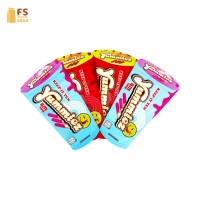 Sachets Mylar personnalisés imprimés 3,5g 7g, refermables, anti-odeur, à forme unique, découpés, thermosoudés, à découpe, pour emballage.