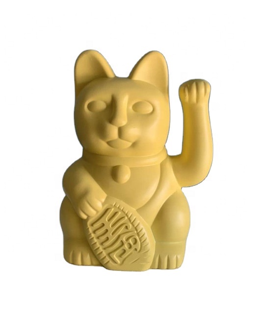 Оптовая продажа, под заказ, Золотой фарфор, японский традиционный полирезиновый Манеки из полирезины, керамический кот удачи для магазина, офиса, украшения