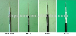 Kabel komposit 75Ohm RG59 + 2C koaksial Mini dalam sistem pengawasan - Product Image 4