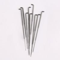 Aiguille à feutrer outil en feutre de laine à huit pointes 8 aiguilles manche en bois pour tricoter à la main bricolage artisanat accessoire de couture en métal