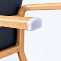 Chaise de salle à manger moderne en plastique avec accoudoirs, coque incurvée multicolore, idéale pour la maison, les cafés et les restaurants – Offre Spéciale