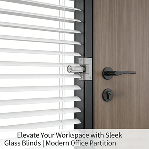 Cloison insonorisée simple SZMK 2026, cloison amovible commerciale, cloison à <span class=keywords><strong>cadre</strong></span> en aluminium pour la division des bureaux - Product Image 4