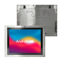 Panel PC Industrial Táctil de Acero Inoxidable de 7-27 Pulgadas, Sin Ventilador, Integrado con Android/Linux/Win 11, Todo en Uno para Automatización Industrial