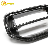 Pour BMW G87 M2 MP : Pare-chocs avant en carbone préimprégné, style AP, calandre avant, garniture d'aération latérale, pièces de carrosserie