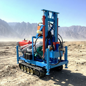 160m Diepe Mini Kleine Rupsbandenboormachine Draagbare Boorinstallatie voor Waterputten met 35PK Dieselmotor - Product Image 1