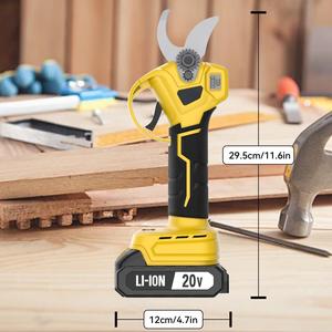 Sécateur sans fil 20V sans balais, ciseaux de jardin efficaces pour la coupe du bois, outil de taille CP-20AE-2, sécateur sans fil sans balais - Product Image 4