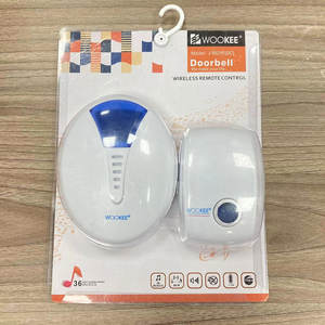 กริ่งประตู Xinhui กริ่งไฟฟ้า100เมตร36เพลงกันน้ำกริ่งประตูไร้สายสำหรับบ้าน - Product Image 6