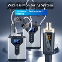 Système de monitoring intra-auriculaire sans fil BHA JT-1, système en temps réel, diffusion en direct, performance sur scène, répétition de groupe, écouteurs avec prise XLR