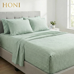 Ensemble de literie en microfibre HONI 90 g/m², léger, résistant aux plis, 3 pièces - Product Image 1
