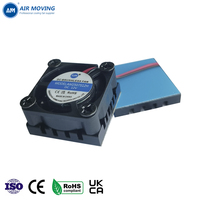 Kipas Pendingin Aksial DC AM2507S12H 25x25x7mm 5V 12V Mini Heatsink Radiator Fan Senyap Aliran Udara Tinggi untuk Pendinginan Peralatan PC