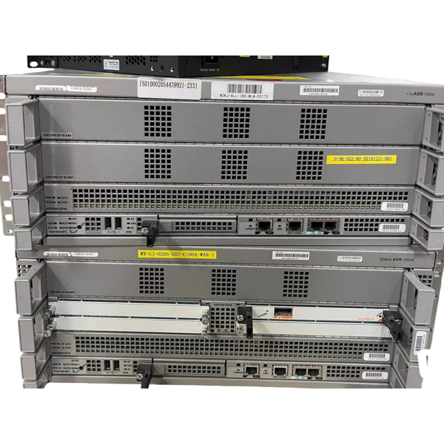 Cisco ASR1004 Enterprise Core Routers (ASR1000-SIP40/ESP40/RP2/6TGE & SPA-5X1GE-V2) Wireless Lan 1 Year Warranty