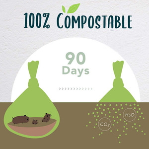 Wholesale Eco Friendly Biodegradable <b>Compostable</b> Dog Poop <b>Bag</b> With Tuv Certification - Product Image 6