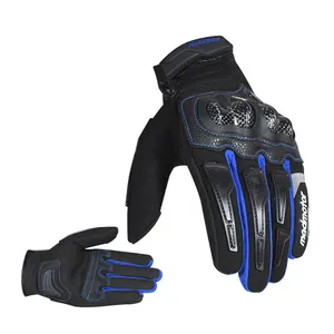 Custom Logo Leather MADBIKE Sports Glove Motorbike MT-08 Motorcycle Racing Gloves