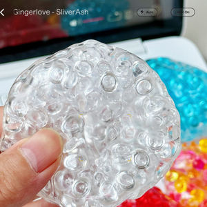 Diy Handgemaakte Noise <span class=keywords><strong>Ball</strong></span> Speelgoed Fidget Hand Gevoel Speelgoed Squishy Verlichten Luidruchtig Knijp Bal Speelgoed - Product Image 6