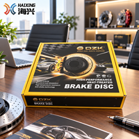 Boîte de disques de frein prête à l'emploi avec mousse de protection, emballage en carton recyclable pour atelier professionnel