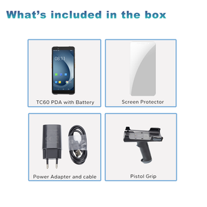안드로이드 14 GMS 핸드헬드 컴퓨터(데이터 수집 터미널 바코드 스캐너, 핸드 그립, 보호 케이스, 핸드 스트랩, 충전 크래들 포함) - 재고 있음 - Product Image 6