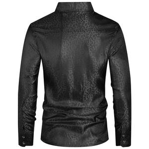 Custom Logo Printing <strong>Paisley</strong> <strong>Shirt</strong> <strong>Men</strong> Long Sleeve Dress <strong>Shirt</strong> Button-down Casual Regular Fit - Product Image 5