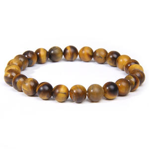 8mm joyería <span class=keywords><strong>de</strong></span> piedras preciosas <span class=keywords><strong>piedra</strong></span> Natural cristal ágata amatista Cornelian pulsera elástica curación Reiki pulsera para Mujeres Hombres - Product Image 4