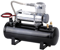 Compresseur d'air suspendu 12V compresseur à ressort robuste pompe gonflable pour pneu de voiture avec réservoir