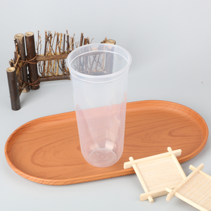 Gobelets en PP en forme de U de 700 ml/24 oz, diamètre de 90 mm - Logo personnalisable, gobelets jetables pour cafés, commerce de détail et fêtes, Chine - Product Image 3