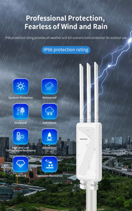 Point d'accès extérieur COMFAST WiFi 7 CF-EW87 3600 Mbps longue portée avec antennes à gain élevé - Product Image 6