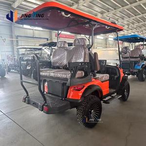 Obtenez votre voiturette de golf électrique homologuée pour la route dès aujourd'hui, 2/4/6/8 places, parfaite pour <span class=keywords><strong>les</strong></span> terrains de golf et <span class=keywords><strong>les</strong></span> <span class=keywords><strong>quartiers</strong></span> - Product Image 2