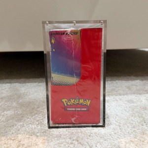 Tùy chỉnh UV bảo vệ acrylic trường hợp hiển thị cho Pokemon TCG Scarlet & Violet Prismatic evolutions etb & Booster bó <span class=keywords><strong>2</strong></span> gói - Product Image 3