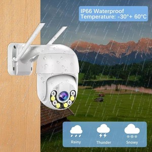 Kit NVR sans fil ICSEE 4 canaux 4MP avec caméra de surveillance WiFi PTZ, vision nocturne, panoramique/inclinaison et audio bidirectionnel - Product Image 4