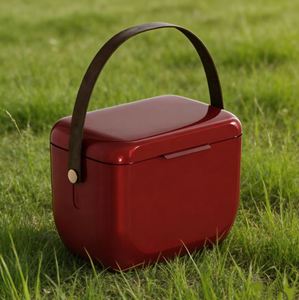 Customized Multi Colored Portable Reusable Modern Style Cooler Box with Handle High-Grade Wine <b>Beer</b> Cans 6L Mini Cooler - Product Image 1