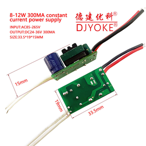 Driver LED isolé 8-12W 300mA |   Alimentation à courant constant pour carte de circuit imprimé étanche 07 - Product Image 6