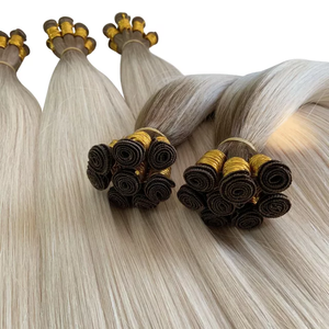 ต่อผมแบบแฮนด์ไทด์ใหม่ ขายดี ผมแท้ 100% แบบเวอร์จิ้น ไร้รอยต่อ Genius Weft Hair ผมสองชั้นแบบพรีเมียม ต่อผมแบบแฮนด์ไทด์ - Product Image 2