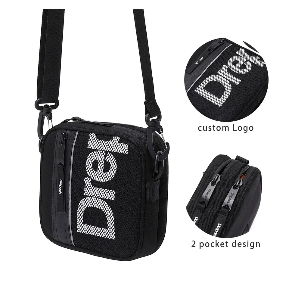 Drepack trending single shoulder casual cross body bag high quality designer unisex small crossbody bag