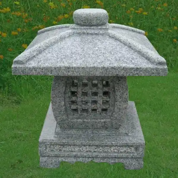 Landscaping Stone Outdoor Grey Granite Japanese Lantern
