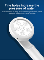 Douche électrique portable rechargeable en ABS, mini format, étanche IPX8 pour sports de plein air, salle de bain, voyage, camping, randonnée