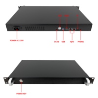 Chasis IPC con Sistema Operativo Windows/Linux, Servidor Gateway de Monitoreo Ambiental Montado en Rack 1U, Gigabit Ethernet, USB