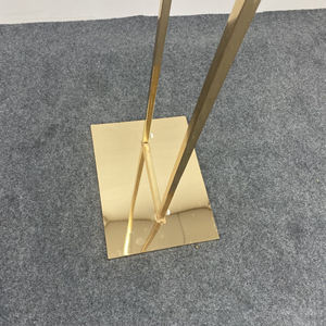 Arches de mariage dorées pour cérémonie, kit de support d'<span class=keywords><strong>arche</strong></span> <span class=keywords><strong>rectangulaire</strong></span> en métal pour ballons, cadre d'<span class=keywords><strong>arche</strong></span> carrée florale de jardin, fond - Product Image 6