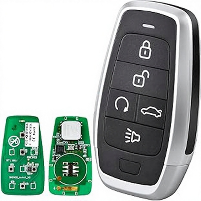 Autel IKEYAT005DL IKEY 5 Buttons Smart Universal Key Programmer OBD2 Scanner Supports Keyless Entry KM100 IM508 IM608 IM608S II