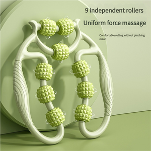 Morsetto per le gambe Shaper bastone rullo di plastica per Yoga Pilates esercizi e professionale manuale di massaggio del corpo bastoni palle e rulli - Product Image 6