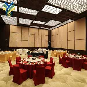 Shangri-<span class=keywords><strong>La</strong></span> Shougang Park Hotel personalizado moderno pintado a mano bordado Mural papel pintado geométrico insonorizado pared impermeable - Product Image 1