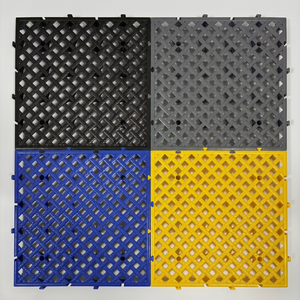 Dalles de sol en plastique PP pour entrepôt, avec système d'assemblage antidérapant, pour sols de <span class=keywords><strong>garage</strong></span> et d'atelier - Product Image 3