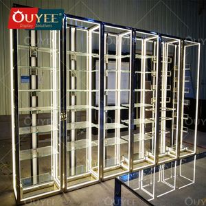 Boutiques de gama alta de fábrica Tienda de ropa Estante de exhibición personalizado Tienda de ropa Idea de diseño de exhibición - Product Image 3