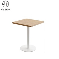 Vente en gros de mobilier d'intérieur pour restaurant italien de style moderne tables et chaises de café en bois