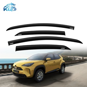 Déflecteurs de voiture personnalisés KQD, pare-pluie, pare-vent, pare-soleil pour Toyota Yaris Cross 2022 2023-2024 - Product Image 1