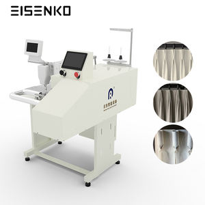 EISENKO Machine industrielle automatique de plissage de rideaux de haute qualité, composants essentiels à point de chaînette, PLC/Moteur/Engine, haute vitesse, CE - Product Image 2